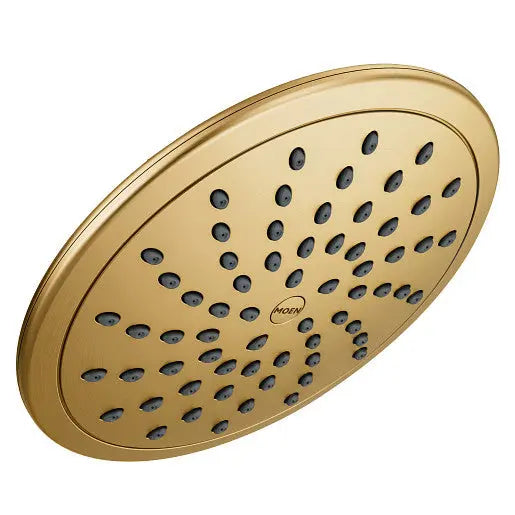 Moen Moen Brushed Gold One-Function 8" Diameter Spray Head Eco-Performance Rainshower  6345EPBG - Plumbing Market