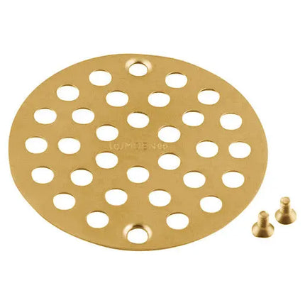 Moen Moen Brushed Gold Tub/Shower Drain Cover  102763BG - Plumbing Market