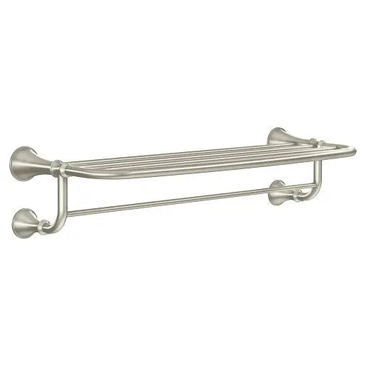 Moen Moen Brushed Nickel 24" Towel Shelf  BH5294BN - Plumbing Market