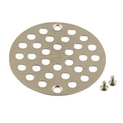 Moen Moen Brushed Nickel 4" Shower Drain Cover (8.7"L X 5.2"W X .4"H)  102763BN - Plumbing Market