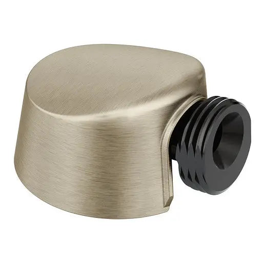 Moen Moen Brushed Nickel Circular Drop Ell For Handheld Showerhead (2.4"L X 1.7"W X 2.5"H)  A725BN - Plumbing Market