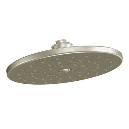 Moen Moen Brushed Nickel One-Function 10" Diameter Spray Head Eco-Performance Showerhead  S112EPBN - Plumbing Market