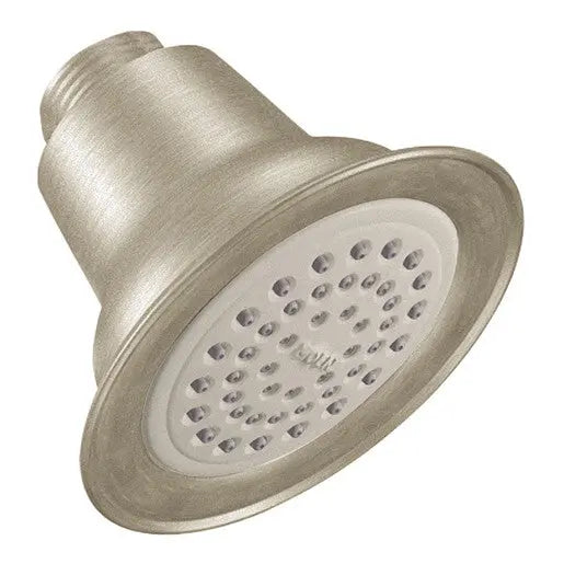 Moen Moen Brushed Nickel One-Function 3 1/2" Diameter Standard Spray Head  6303BN - Plumbing Market