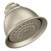 Moen Moen Brushed Nickel One-Function 4 3/8" Diameter Standard Spray Head  6302BN - Plumbing Market