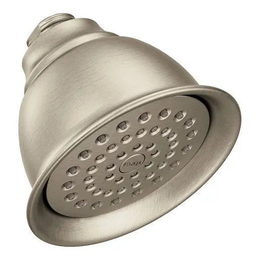 Moen Moen Brushed Nickel One-Function 4 3/8" Diameter Standard Spray Head  6302BN - Plumbing Market