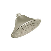 Moen Moen Brushed Nickel One-Function 6 1/2" Diameter Spray Head Eco-Performance Showerhead  S6335EPBN - Plumbing Market