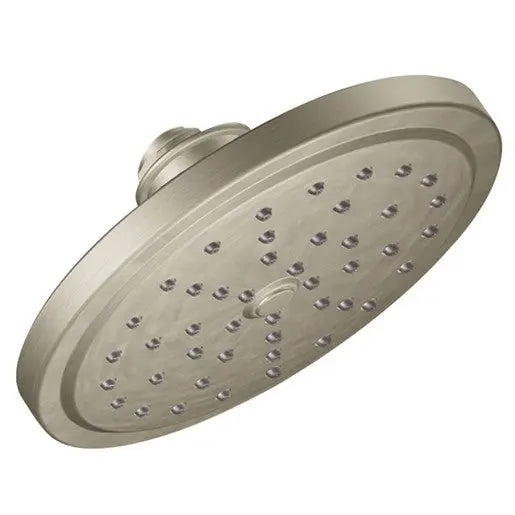 Moen Moen Brushed Nickel One-Function 6 3/4" Diameter Spray Head Rainshower  S176BN - Plumbing Market