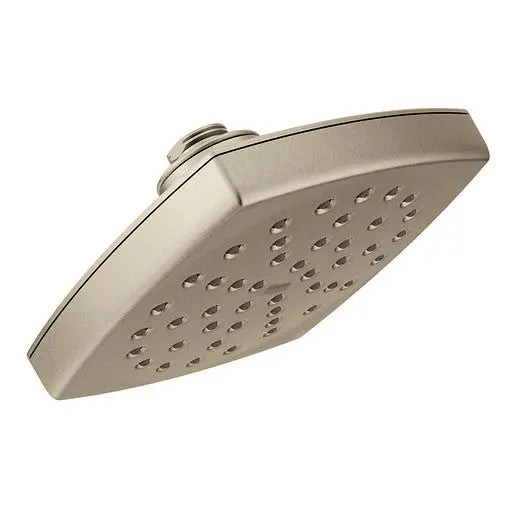Moen Moen Brushed Nickel One-Function 6" Diameter Spray Head Rainshower  S6365BN - Plumbing Market