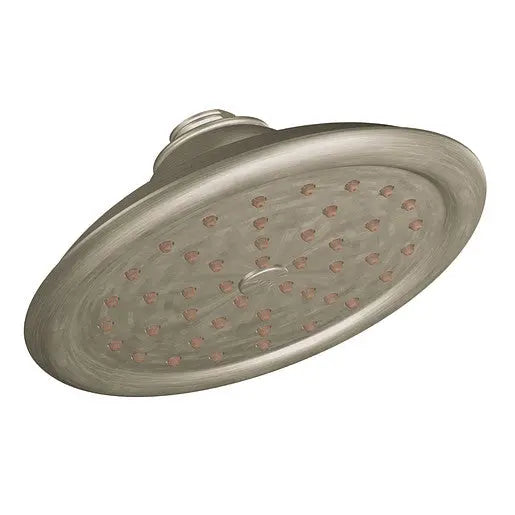 Moen Moen Brushed Nickel One-Function 7" Diameter Spray Head Eco-Performance Rainshower  S6310EPBN - Plumbing Market