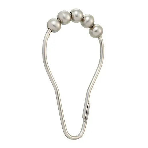 Moen Moen Brushed Nickel Shower Curtain Rings  SR2100BN - Plumbing Market