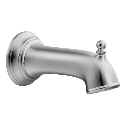 Moen Moen Chrome 7 1/4" Tub Spout With 1/2" Slip Fit Connection From The Brantford Collection (11.75"L X 5.88"W X 3.69"H)  3857 - Plumbing Market