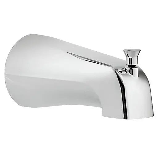 Moen Moen Chrome Diverter Spout - CC (3.38"L X 2.94"W X 5.5"H)  3801 - Plumbing Market