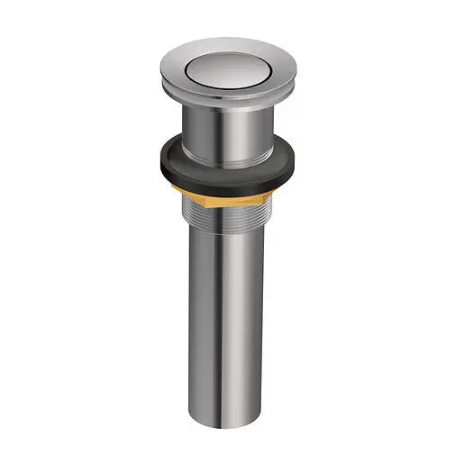Moen Moen Chrome Spring Loaded Push Button Bathroom Drain Assembly (Without Overflow)  140780 - Plumbing Market