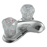 Moen Moen II Chrome Two-Handle Low Arc Bathroom Faucet  74961 - Plumbing Market