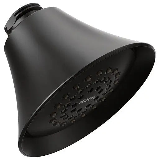 Moen Moen Matte Black One-Function 3.75" Diameter Spray Head Eco-Performance Showerhead  6370EPBL - Plumbing Market