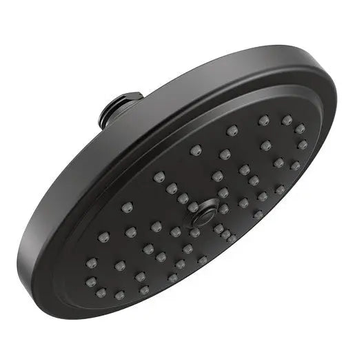 Moen Moen Matte Black One-Function 6 3/4" Diameter Eco-Performance Spray Head Rainshower  S176EPBL - Plumbing Market