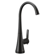 Moen Moen Matte Black One-Handle High Arc Beverage Faucet  S5535BL - Plumbing Market