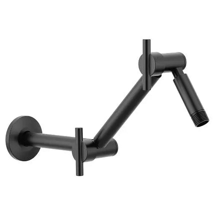 Moen Moen Matte Black Shower Arm  S116BL - Plumbing Market