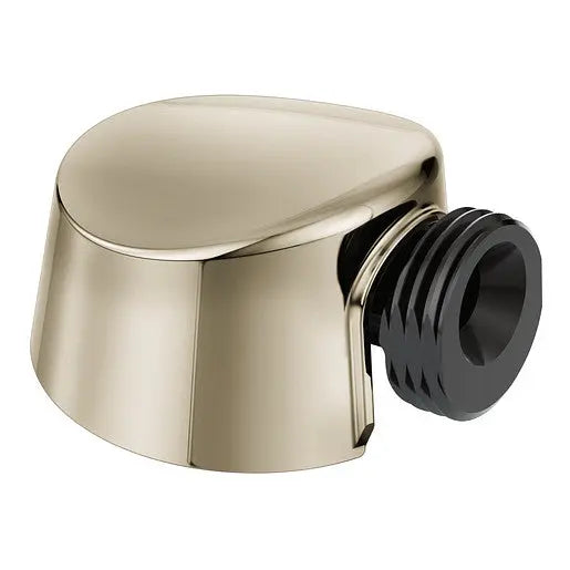 Moen Moen Polished Nickel Circular Drop Ell For Handheld Showerhead (2.4"L X 1.7"W X 2.5"H)  A725NL - Plumbing Market
