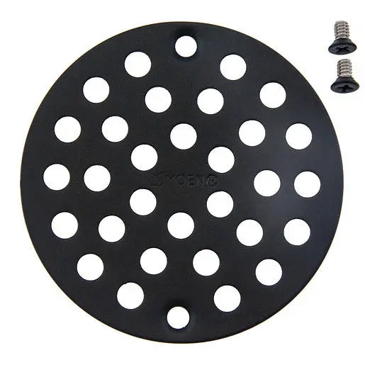 Moen Moen Wrought Iron 4" Shower Drain Cover (8.7"L X 5.2"W X .4"H)  102763WR - Plumbing Market