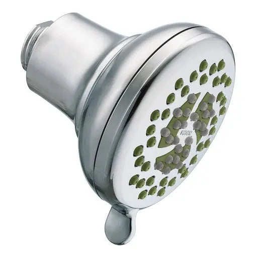 Moen Nurture Chrome Three-Function 4" Diameter Spray Head Eco-Performance Showerhead  23333K - Plumbing Market