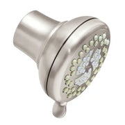 Moen Nurture Spot Resist Brushed Nickel Three-Function 4" Diameter Spray Head Eco-Performance Showerhead  23333KSRN - Plumbing Market