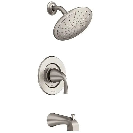 Moen Oxby Spot Resist Brushed Nickel Posi-Temp® Tub/Shower  82660SRN - Plumbing Market