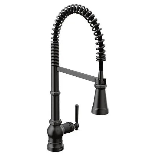 Moen Paterson Matte Black Kitchen Faucet  S72103BL - Plumbing Market