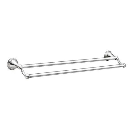 Moen Preston Chrome 24" Double Towel Bar  DN8422CH - Plumbing Market