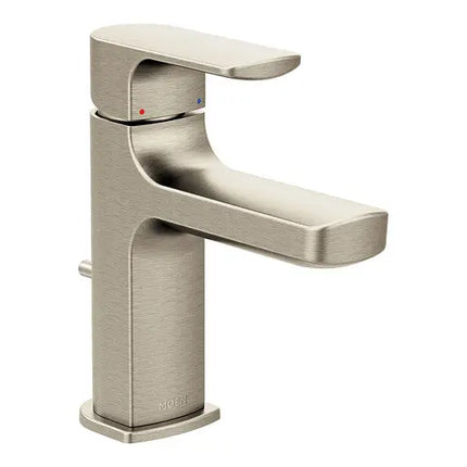 Moen Rizon Brushed Nickel One-Handle Low Arc Bathroom Faucet  6900BN - Plumbing Market