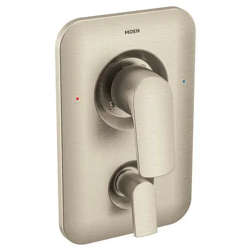 Moen Rizon Brushed Nickel Posi-Temp® With Diverter Valve Trim  T2810BN - Plumbing Market