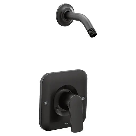 Moen Rizon Matte Black Posi-Temp® Shower Only  T2812NHBL - Plumbing Market
