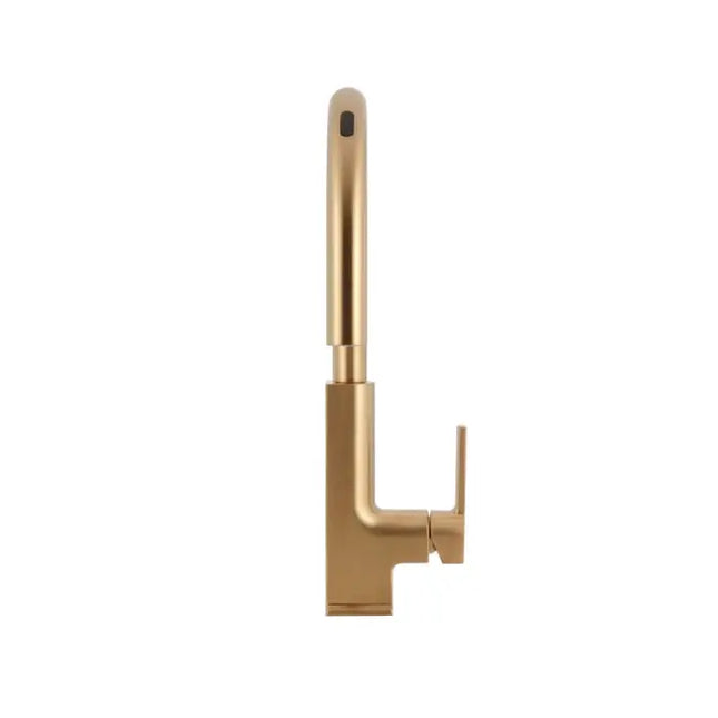 Moen STō Smart Kitchen One-Handle High Arc Pulldown Kitchen Brushed Gold Faucet  S72308EVBG - Plumbing Market