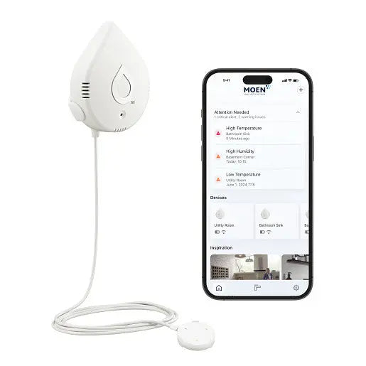 Moen Smart Leak Detector, 1 Pack  920-004 - Plumbing Market