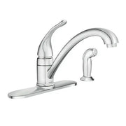 Moen Torrance Chrome One-Handle Low Arc Kitchen Faucet  CA87480 - Plumbing Market