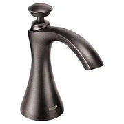 Moen Transitional Soap Dispenser Black Stainless  S3946BLS - Plumbing Market
