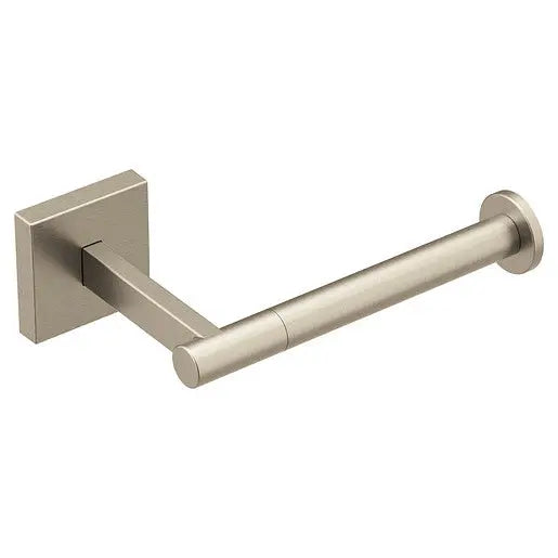 Moen Triva Brushed Nickel Single-Post Paper Holder  BP1808BN - Plumbing Market
