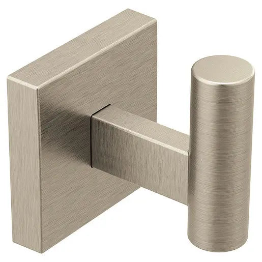Moen Triva Brushed Nickel Single Robe Hook  BP1803BN - Plumbing Market