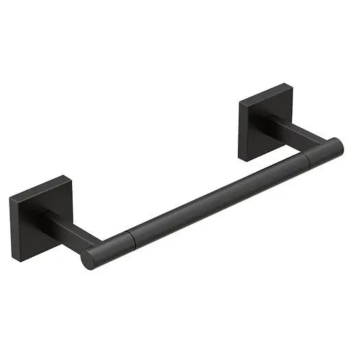 Moen Triva Matte Black 9" Hand Towel Bar  BP1886BL - Plumbing Market