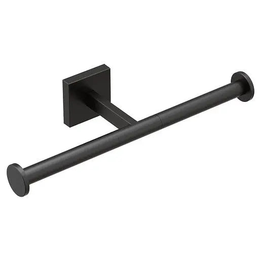 Moen Triva Matte Black Double Paper Holder  BP1888BL - Plumbing Market