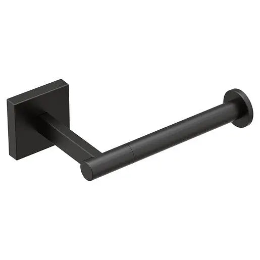 Moen Triva Matte Black Single-Post Paper Holder  BP1808BL - Plumbing Market