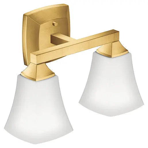 Moen Voss Brushed Gold Bath Light  YB5162BG - Plumbing Market