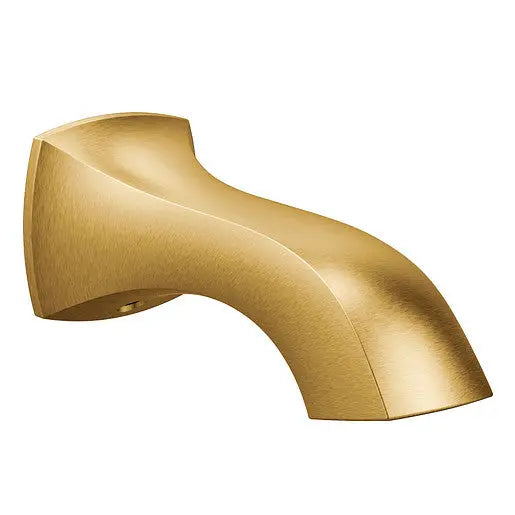 Moen Voss Brushed Gold Non-Diverter Spout  191956BG - Plumbing Market