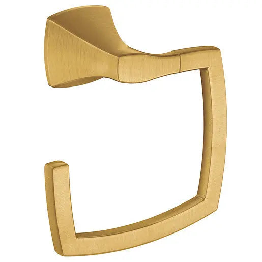 Moen Voss Brushed Gold Towel Ring  YB5186BG - Plumbing Market