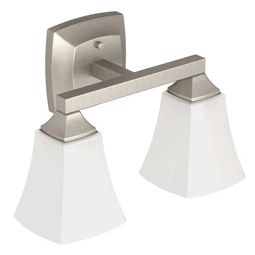 Moen Voss Brushed Nickel Bath Light  YB5162BN - Plumbing Market