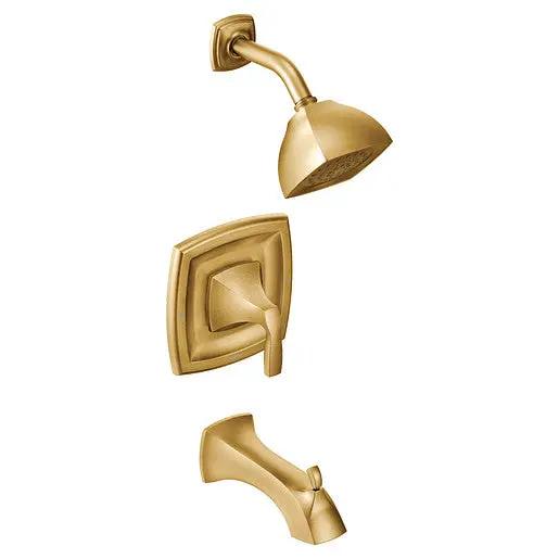 Moen Voss Brushed gold Posi-Temp Tub/Shower Brushed Gold - Plumbing Market