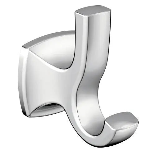 Moen Voss Chrome Double Robe Hook  YB5103CH - Plumbing Market