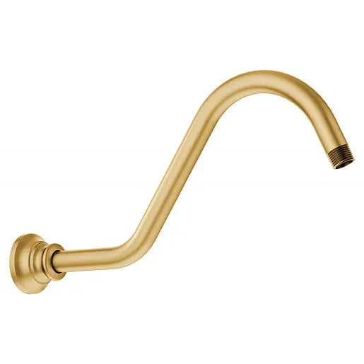Moen Waterhill Brushed Gold 14" Shower Arm  S113BG - Plumbing Market