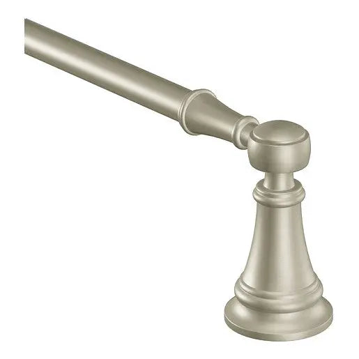 Moen Weymouth Brushed Nickel 24" Towel Bar  YB8424BN - Plumbing Market
