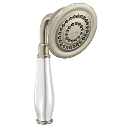 Moen Weymouth Brushed Nickel Eco-Performance Handshower Handheld Shower  154305BN - Plumbing Market